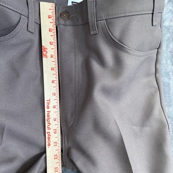 Vintage New Levi's Western Ranch Pants Men's 38x30 Taupe Brown Pants - Picture 8 of 9